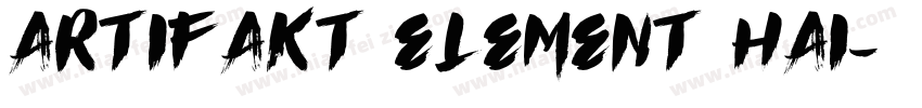 artifakt element hai字体转换